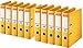 Produktbild Esselte Plastik-Ordner Standard, DIN A4, 75 mm, auswechselbares Rückenschild (10er Pack, gelb)