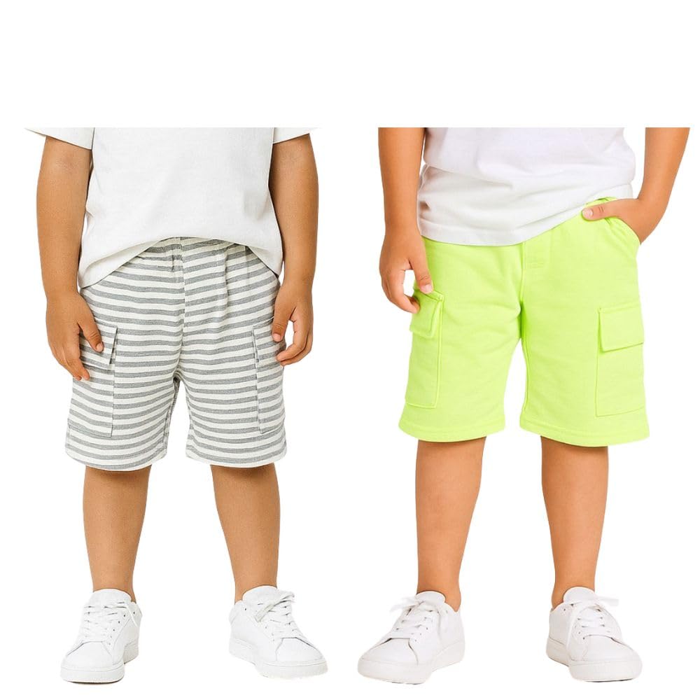 Kit 2 Bermudas Infantil Moletinho Bolsos Listrada E Amarelo em promoção! Veja a oferta e mais achadinhos de Meninos 2 Hoje é o melhor dia para comprar Kit 2 Bermudas Infantil Moletinho Bolsos Listrada E Amarelo com aquele preço maroto! Promoção! Aproveite a oferta! 2