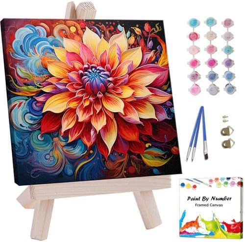 HEIBAGO Animaux Peinture par Numéros Adulte avec Cadre, Renards Kit de Peinture pour Débutants DIY Peinture Acrylique Artistique avec Pinceaux Décoration Murale 20x30cm HEIBAGO Animaux Peinture par Numéros Adulte avec Cadre, Renards Kit de Peinture pour Débutants DIY Peinture Acrylique Artistique avec Pinceaux Décoration Murale 20x30cm