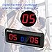 Jhering Electronic Scoreboards with Remote, Portable Score Keeper, Digital Scoreboard for Basketball Ping Pong Volleyball Sport (L Red/Blue/Red)
