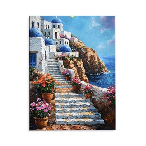 G fW^G Tg[j LbgŃyCguVƃANG̋, l̎q̂߂̃Mtg Paint by Numbers h DIY ɂAN ʊGCeA rO 60x80cm (t[X) p-8