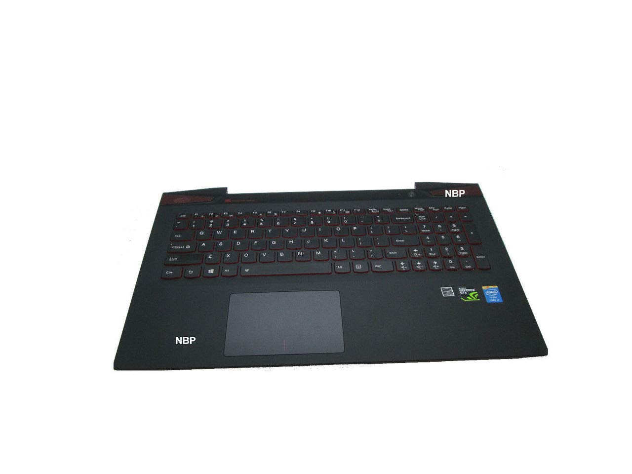 Comp XP New Genuine PT for Y50-70 Touch 15.6 Palmrest TouchPad W/Backlit Keyboard 5CB0F78877