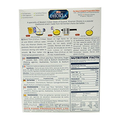 Gits Khaman Dhokla Mix - 500g