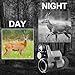 Oneleaf.ai Commander NV100 Digital Night Vision Goggle, Clip on Night Vision Monocular for Hunting/Observations, 1080P FHD, 328 Yards Clear Nighttime Viewing Range-16mm