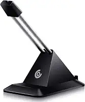 CASETHRONE Gerenciamento de cabos de mouse para jogos V2, dispositivo aBell Mouse Bungee V2 para jogos FPS de esportes (preto)