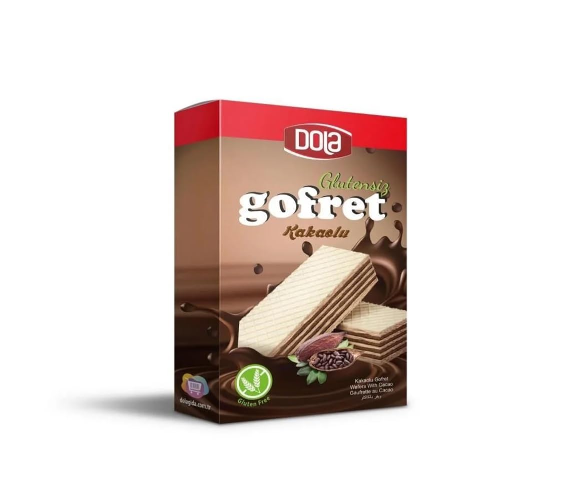 Dola Glutensiz Kakaolu Gofret 100 gr