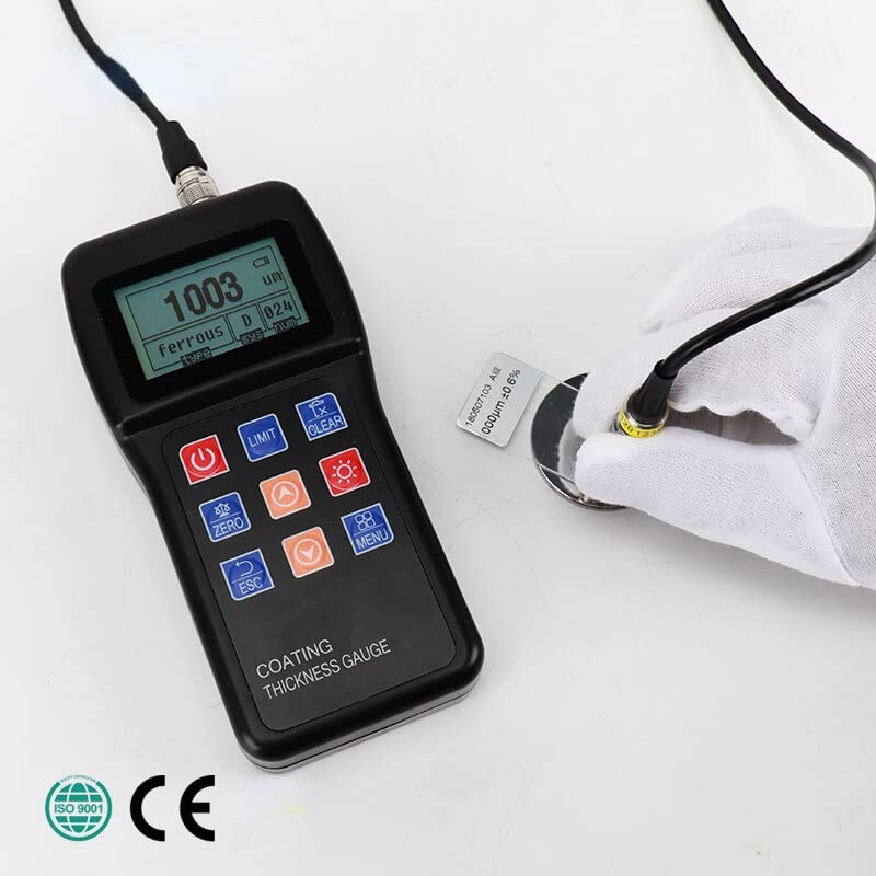 Medidor portátil de espesor de recubrimiento JITAI6103 miniatura 5