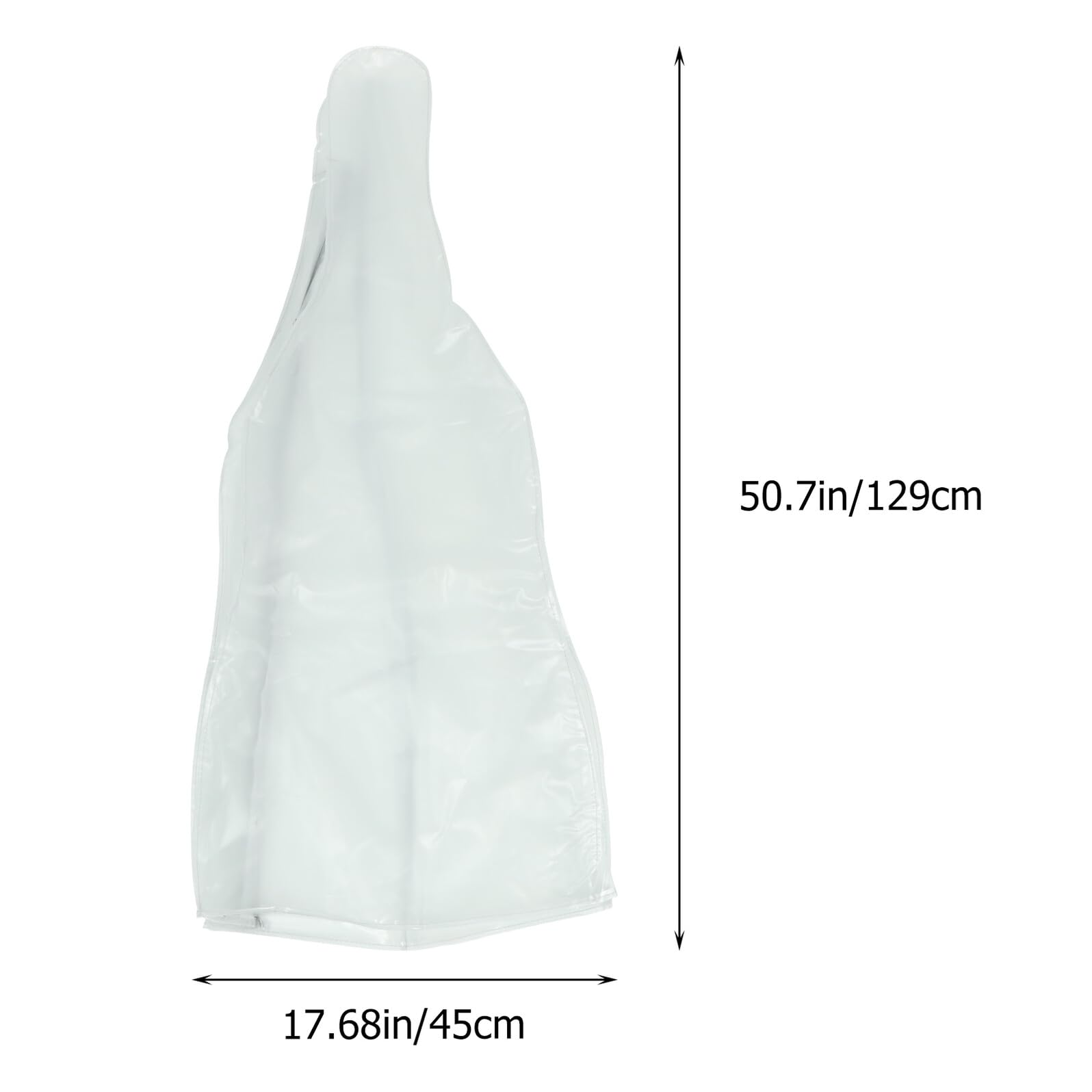Abdeckung Einzigartige Cello Frosted Pvc aus Praktische Mattierte Schmutzabweisende Schutz Schutzhülle zum Dekorative und Staubschutzabdeckung des Cellos für Zuhause