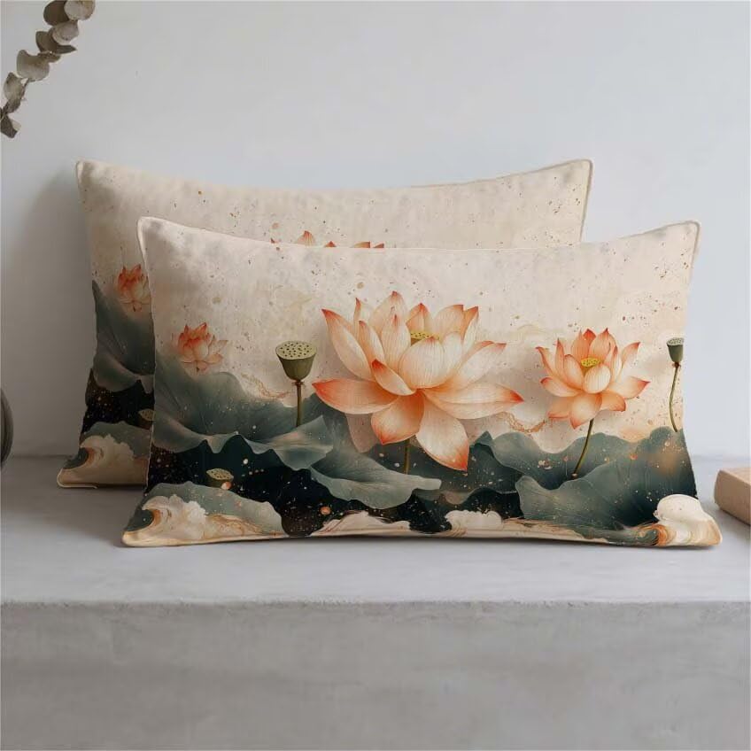 Housse coussin extérieur imperméable 60x80cm rectangulaire double face