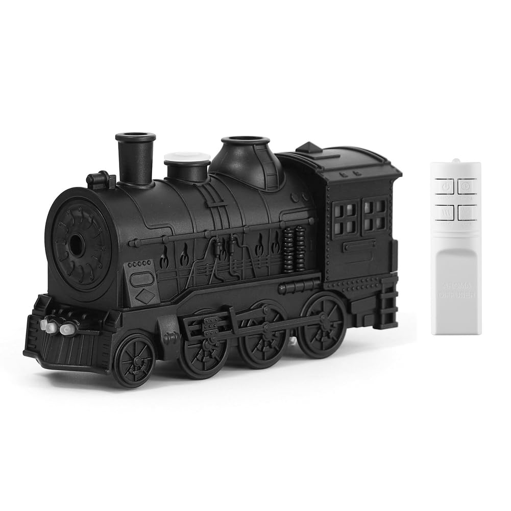 IJSDNVJNDX Multicolored Aroma Diffuser Humidifier, Quiet Cool Mist Aromatherapy for Rooms, Bedrooms, Desks Train