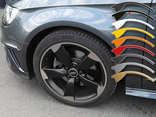 Riceverai 24 adesivi personalizzati per cerchi Original Rotor da 7,5 - 8 x 18 pollici.