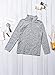 Aleumdr Womens Fall Winter Long Sleeve Pullover Tops Casual Quarter Zip Sweatshirts with Pockets Gray Medium 8 10