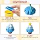 Yimomoyi 12er Pack Knete Set für Kinder, Kinderknete, Knetmasse für Fantasievolles und Kreatives Spielen, Knete Zubehör, Teig Spielzeug Geschenk für Jungen Mädchen ab 3 Jahren, 50G/Dosen (12 Farben)