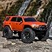 Axial RC Truck 1/24 SCX24 Toyota 4Runner 4X4 RTR Brushed Rock Crawler, RTR (Battery and Charger Included), Orange, AXI-2035T1