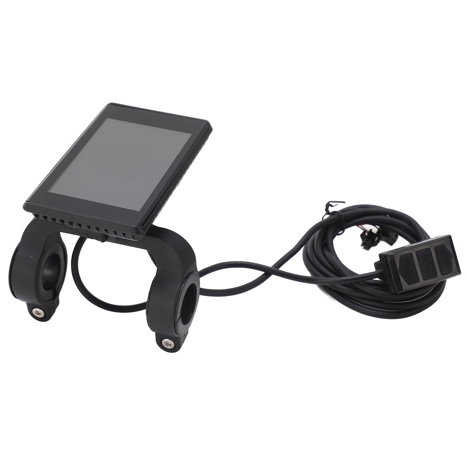 Display LCD elettrico per bici elettrica 24V 36V 48V 60V Display LCD elettrico con interfaccia faro Cavo ordinario 5P 2P