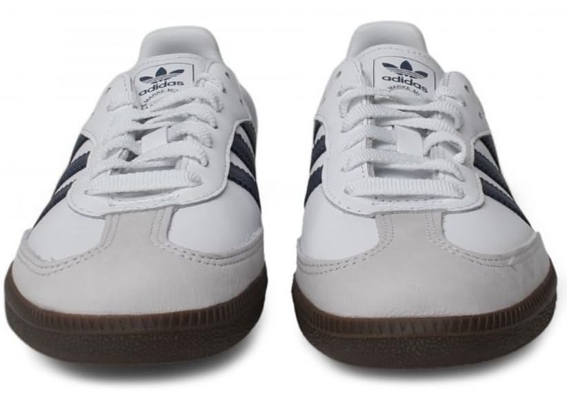 adidas Samba OG Womens Sneaker (White Navy Gum, 6.5)4