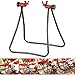 Xoeryoy Bike Stand for Maintenance Foldable Bike Repair Stand Aluminum Floor Portable Height Adjustable Repair for Indoor Outdoor Use