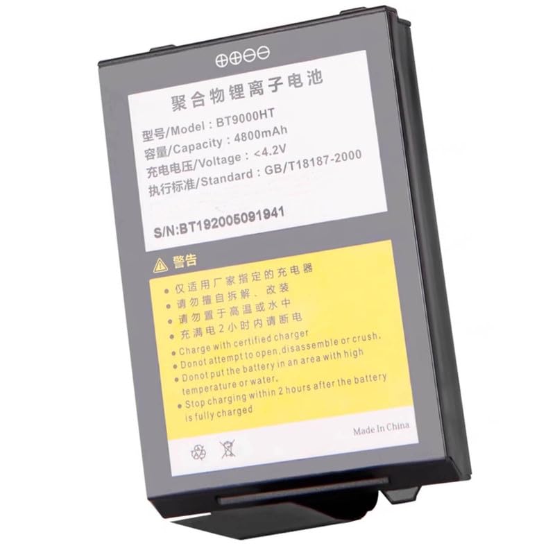 Aowe Replacement BT9000HT TOUCHLESS Mobile ID Scanner Battery Compatible with IDW9000 IDWARE 9000 3.7V 4800mAh/17.76Wh