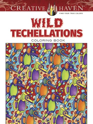 Creative Haven Wild Techellations Coloring Book view 2