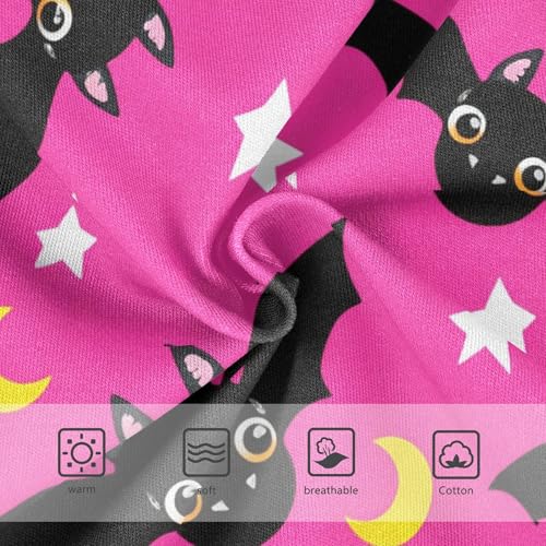 Florals Girls Underwear Toddlers 2t Cotton Panties for Girl Cute Cartoon Black Bats Hotpink Kids Briefs Undies3