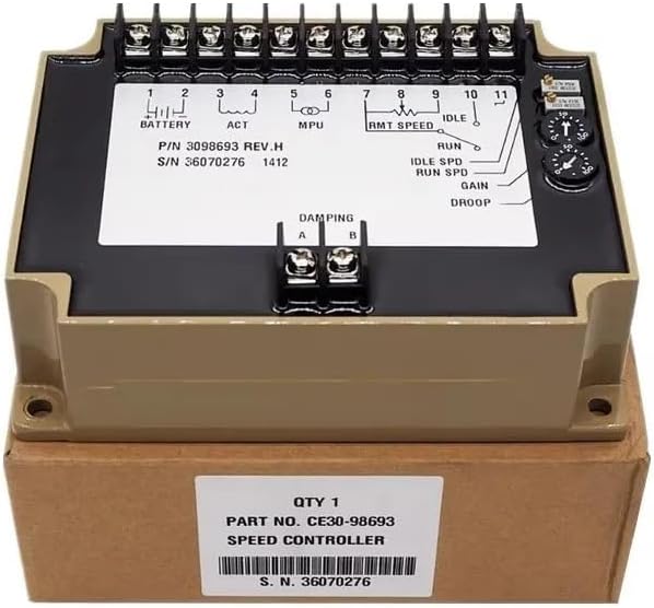 3098693 Speed Control Governor Diesel Generator Engine Controller Unit Module