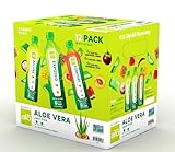 ALO Aloe Vera Juice | 16.9 fl oz, Pack of 12 | 3-Flavor Variety Pack | ALLURE, COMFORT, EXPOSED Plant-Based Drink