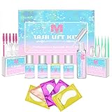 Lash Lift Kit, Missicee Eyelash Perm Kit Lash Curling,Semi-Permanent Curling Perming Wave Full Eyelash Lift Salon Beauty Perm Lotion for Eyelash Perming Kit