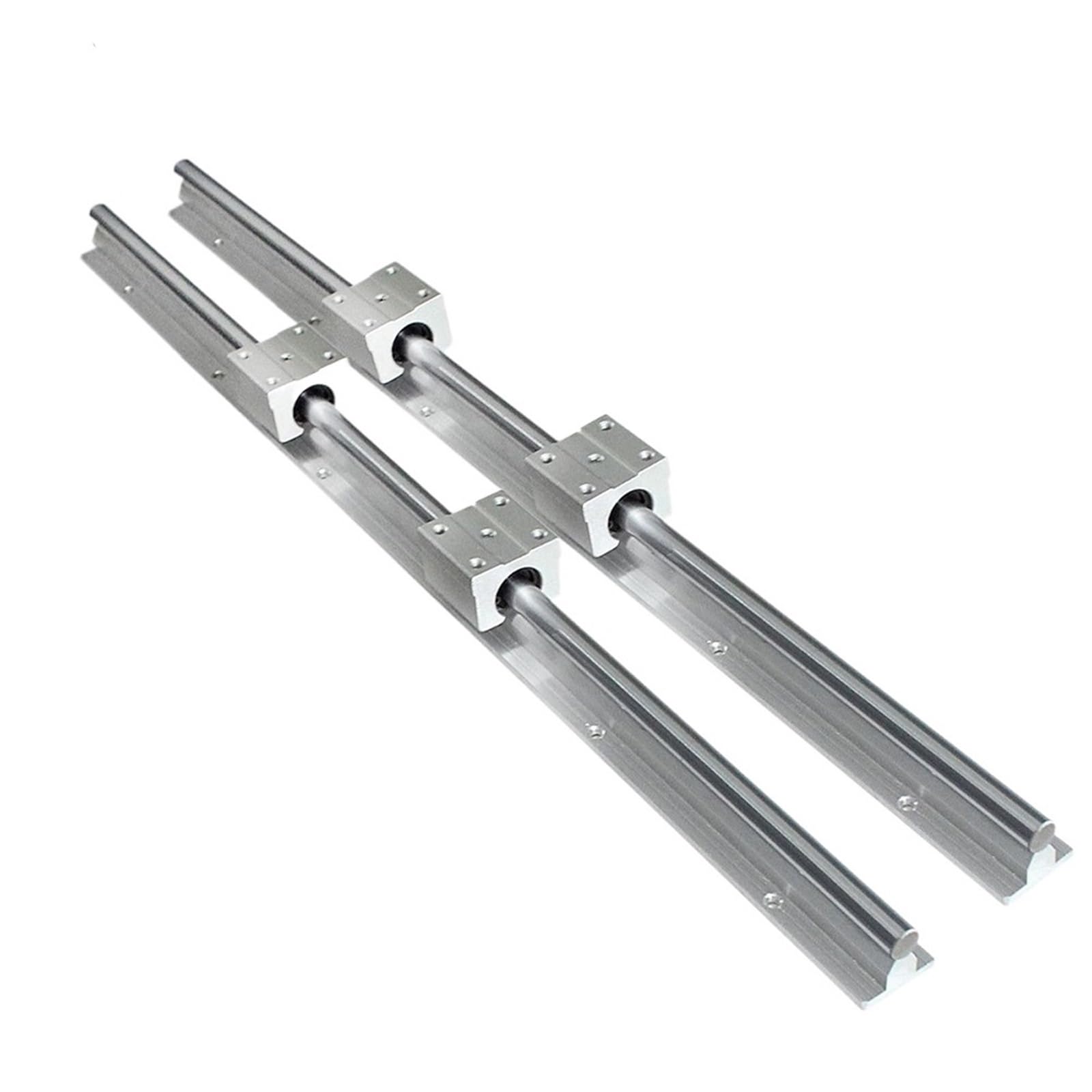 Juego de 2 rieles lineales SBR10 de 300 mm, 500 mm, 600 mm y