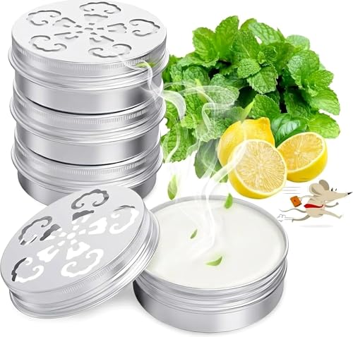 4 Pack Mouse Repellent for Car Engines, Peppermint Oil to Rodent Repellent Repel Mice and Rats...