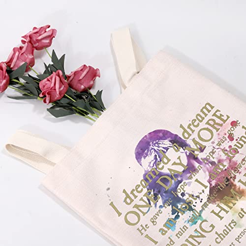 Bolso Tote de Lona Musical Les Aesthetic MEIKIUP miniatura 4