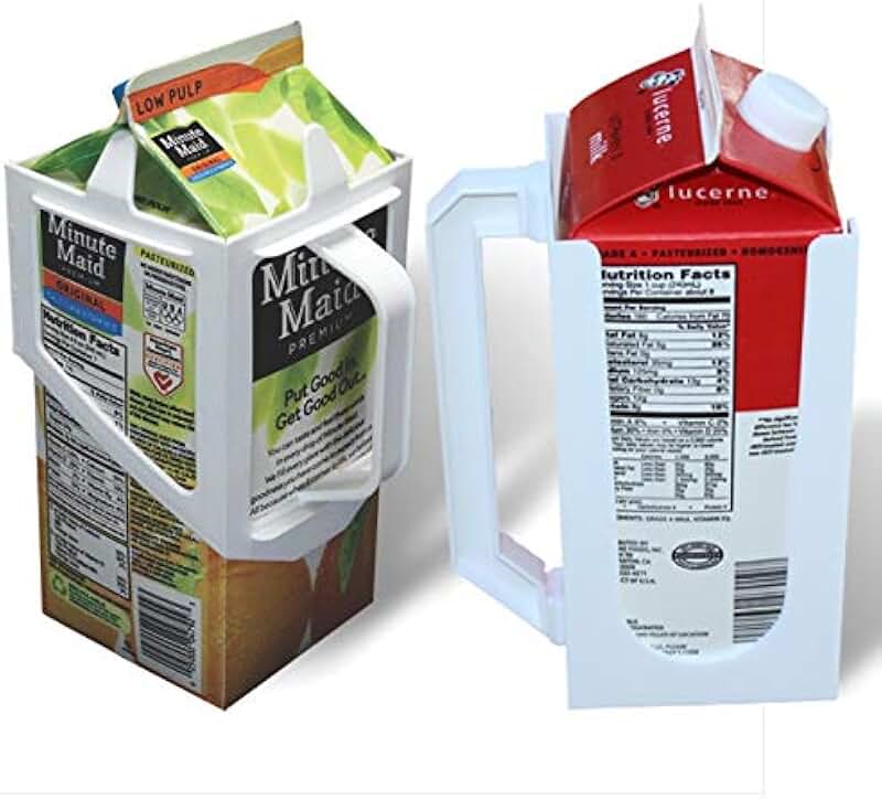 half gallon milk carton holder