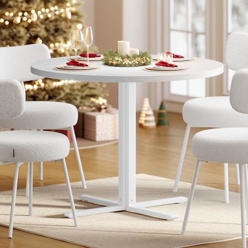 VASAGLE Small Round Kitchen Table