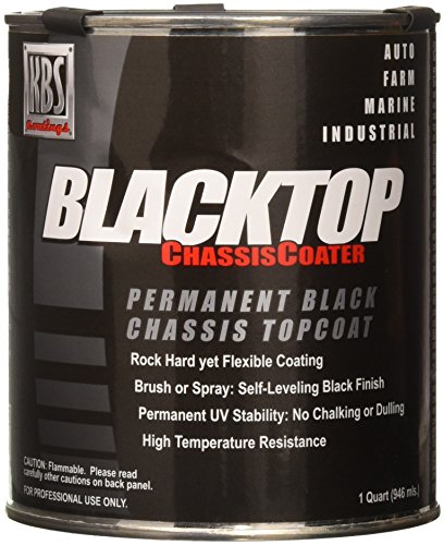 KBS Coatings 8401 Gloss Black BlackTop Chassis Paint - 1 Quart