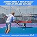 Tennis Training Set with Return Net&PT-Mini Pro Tennis ball launcher — App/Remote Control, 4–6h Battery, 60-Ball Capacity, up to 12 mph, 5-Point Random; Indoor & Solo-Friendly for Beginners and Kids