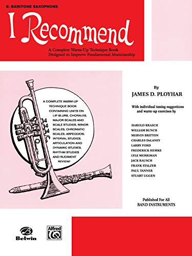 I Recommend: E-flat Baritone Saxophone