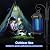 Bug Zapper Outdoor, 4200V Electric Mosquito Zapper, Bug Zapper Outdoor, Fly Traps, Fly Zapper, Mosquito Killer Indoor 3 Prong Plug, 90-130V, ABS Plastic Outer