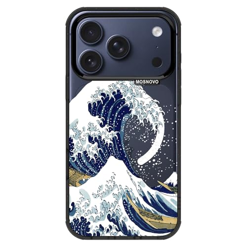 Coque iPhone 17 Pro MagSafe Premium MOSNOVO Transparente Noire Haute Résistance