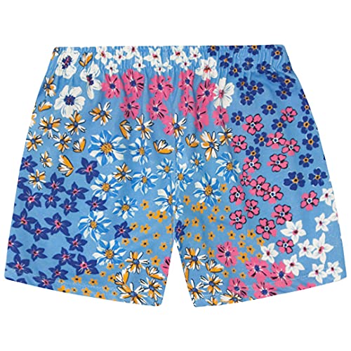 Conjunto blusa e shorts em meia malha, Marisol Play, meninas, azul claro, 16