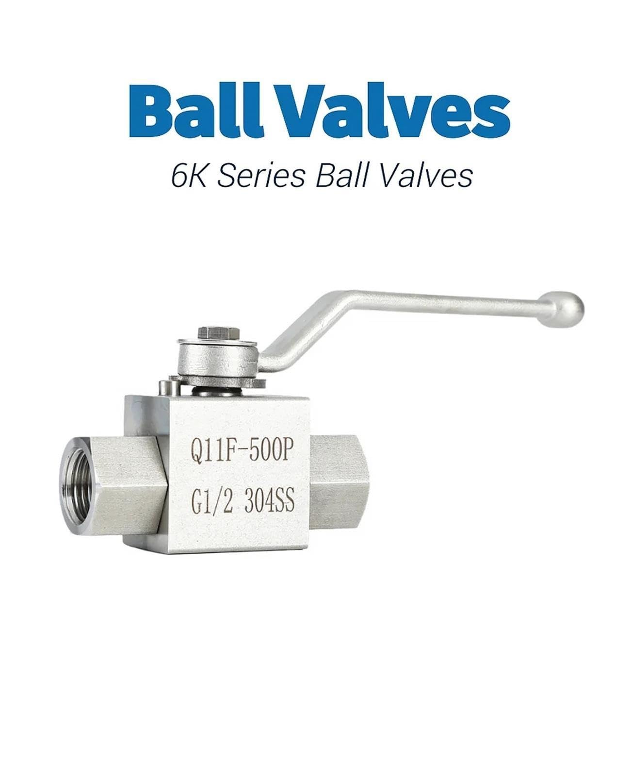 Valvola A Sfera Inox 304/316 1/4-3/4 Pollice Manuale