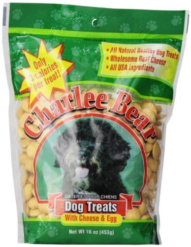 Charlee Bear Cheese & Egg Flavor Dog Treats, 16 oz