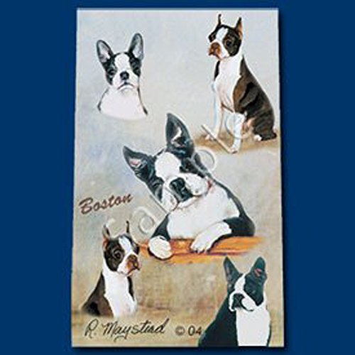 Boston Terrier Stylo Roller Design Par Ruth