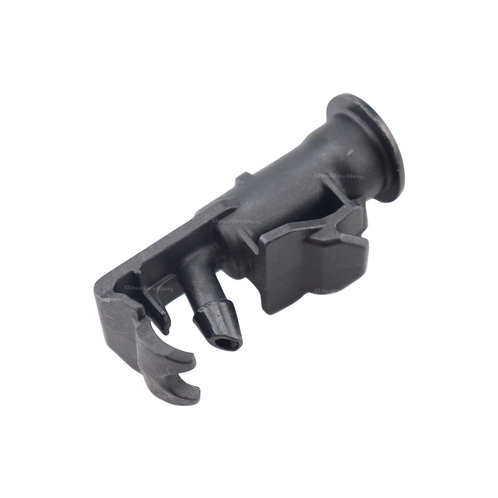 Wcnsxs Black 2Pcs Windshield Washer Spray Nozzle Fit,For Ssangyong Korando C 2011+
