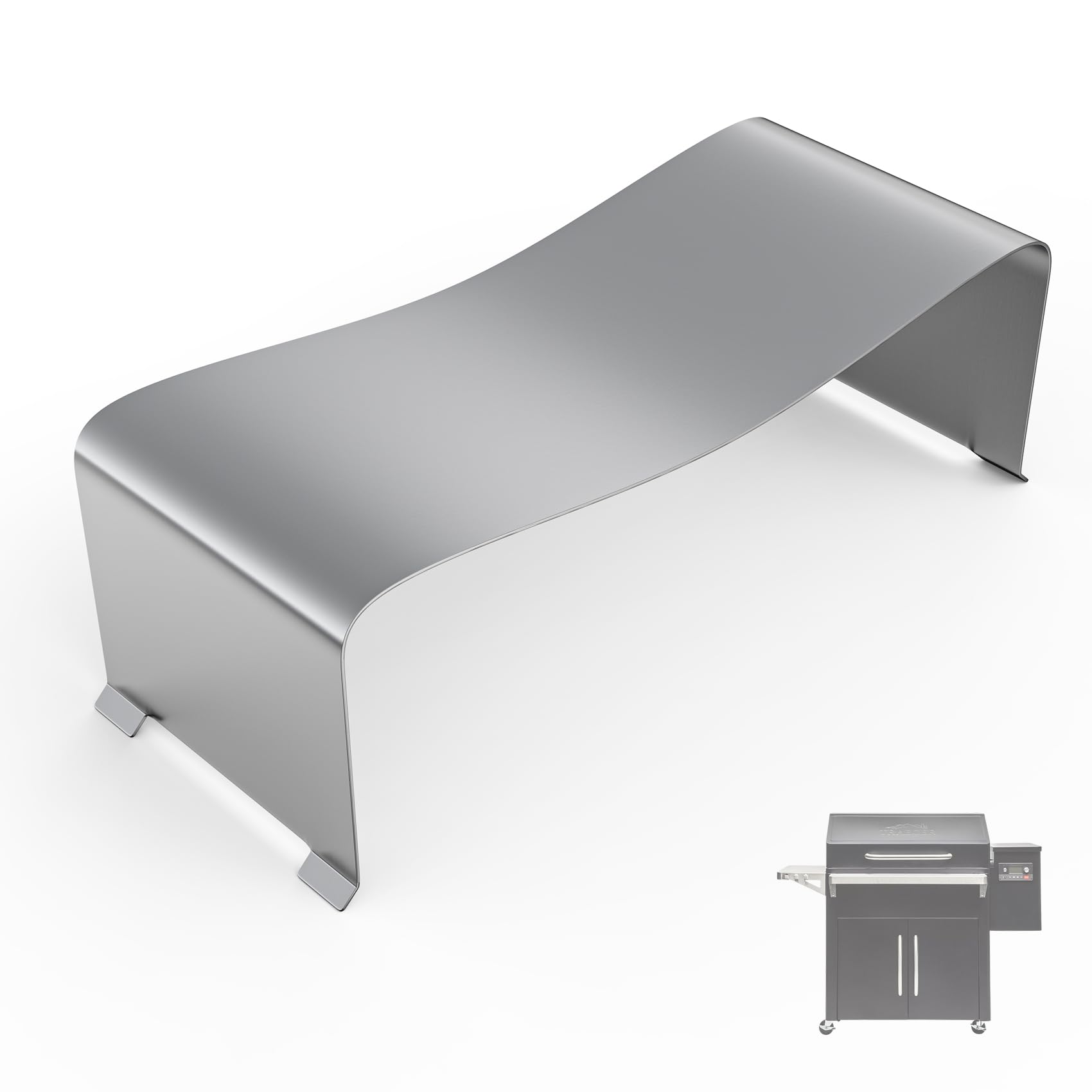 Photo 1 of SafBbcue Heat Baffle Diffuser for Traeger Silverton 810/620