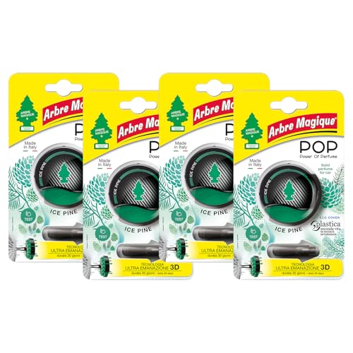 Arbre Magique POP Profumatore Auto - Fragranza Ocean, Confezione 4 Pezzi - Foto 9