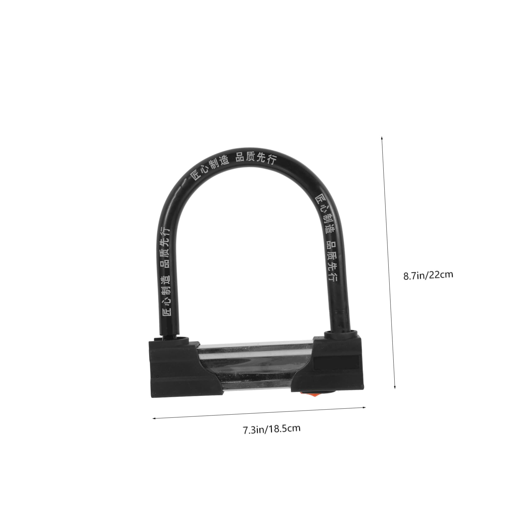 HANABASS 1Set Durable Multi Function U Lock for Bicycle Bike Bike Lock with Keys Theft Protection Suitable for Scooters and Motorcycles Cycle Locking