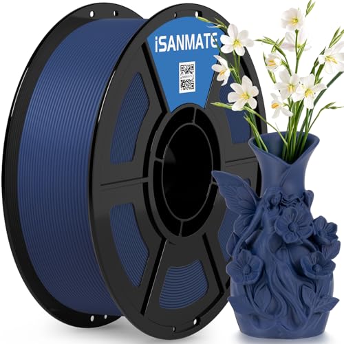 iSANMATE PLA Matte Filament 1.75mm High Speed PLA Filament 1KG (2 2 lbs) Matt Filament für Bambu Lab 3D Drucker AMS AMS Lite Maßgenauigkeit +/- 0.02 mm 30-300mm/s