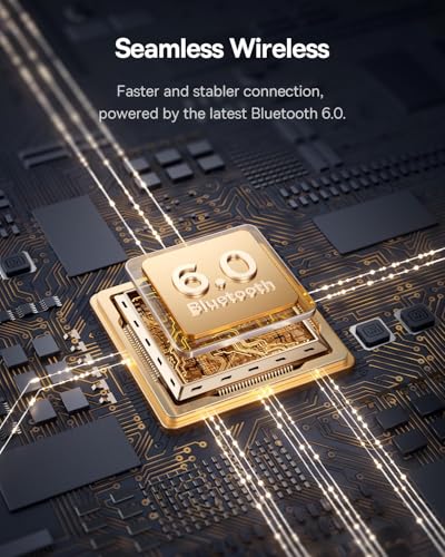 Baseus BP1 Pro in-ear hoofdtelefoon, Bluetooth 6.0, Bluetooth hoofdtelefoon met -50 dB ruisonderdrukking, noise cancelling oordopjes met Hi-Res & LDAC, 6 microfoon AI heldere oproep, IP55, 55 uur - Afbeelding 5