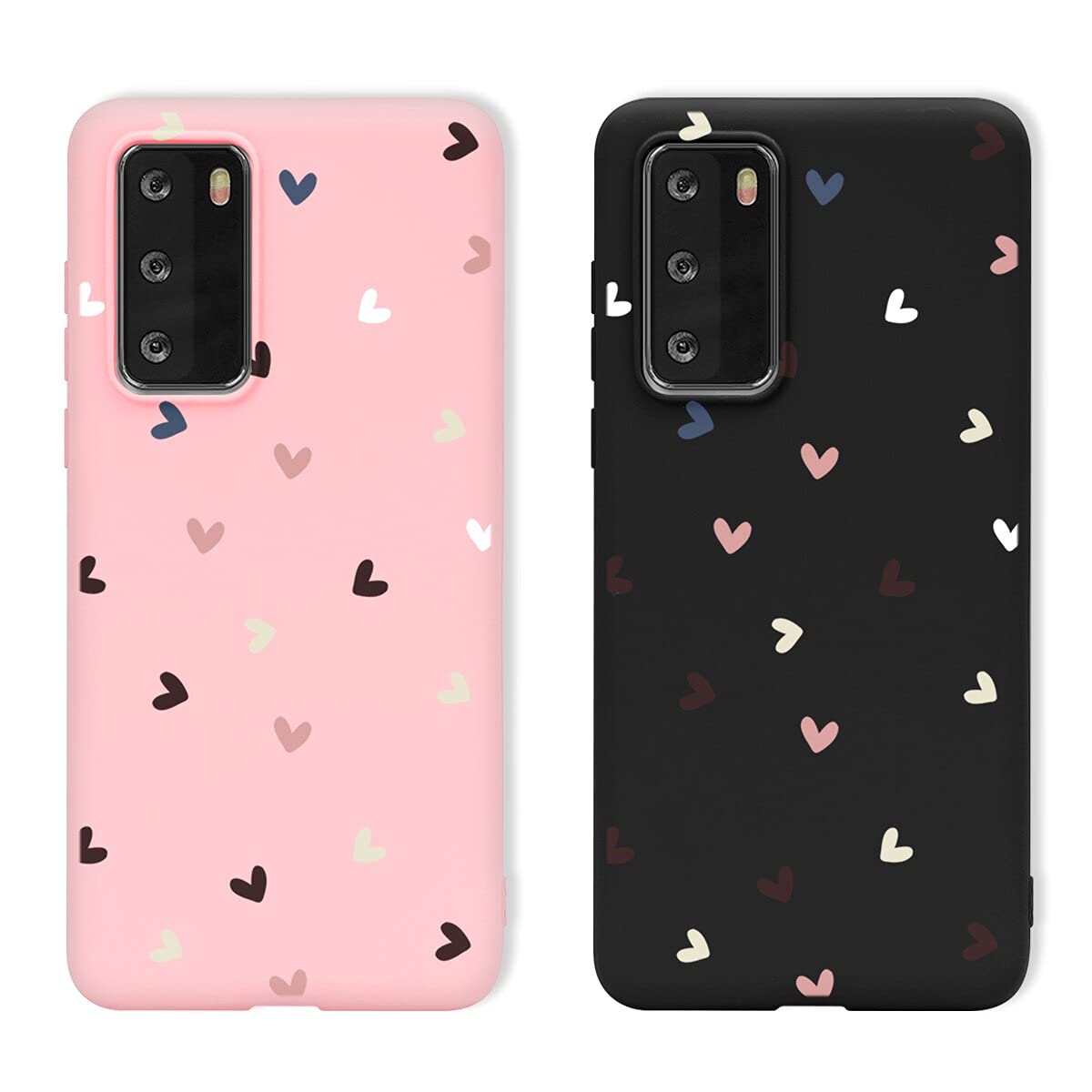 Yoedge 2 Pieces Cover for Xiaomi Redmi Note 10 5G, Matte Soft Silicone