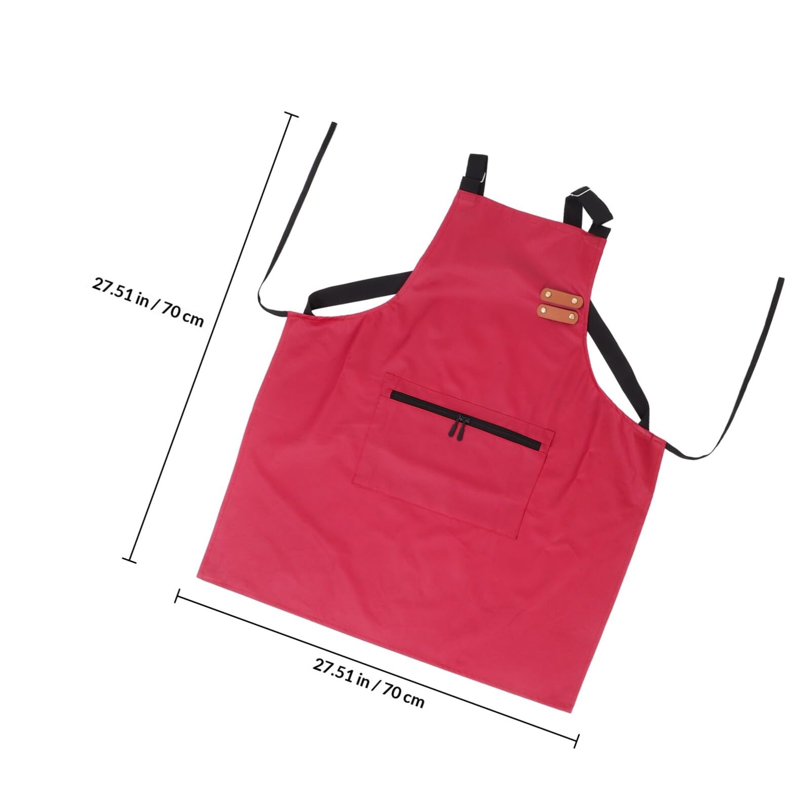 VALICLUD Delantal de Cocina Unisex de Pu y Resistente al Aceite, Ajustable con Bolsillos Prácticos, Pack 2 Piezas para Hombre y Mujer, Adecuado para Cocinar, Hornear y Jardinería