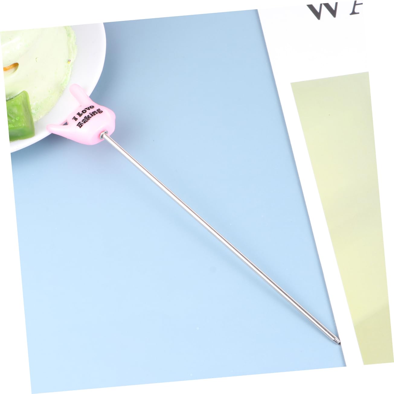 ABOOFAN Stainless Steel Cake Tester Pin Baking Tool Cake Bread Muffin Test Needle Decorative Slip Grip Perfect for Bakers